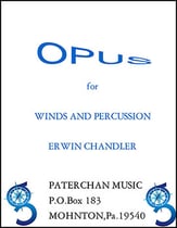 Opus for Winds and Percussion Concert Band sheet music cover